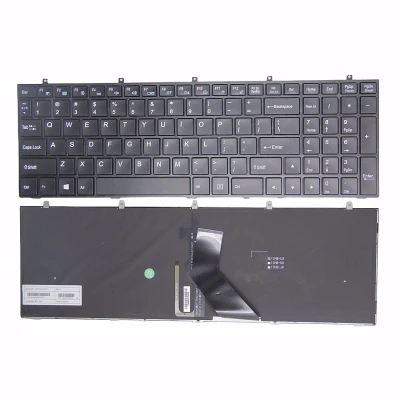 CLEVO W350 W670 W370ET W37S0 CW355ST visszafelé világított USA billentyűzet