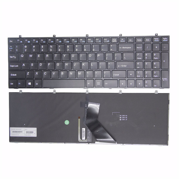 By CLEVO W350 W670 W370ET W37S0 CW355ST backlit US keyboard at pcspare.com — Global Laptop Parts Center