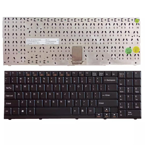 By Clevo D900c M570RU M570TU Win 7 Só Multilpe teclado EUA at pcspare.com — Global Laptop Parts Center
