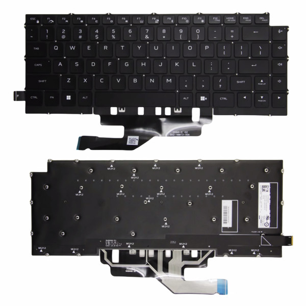 By Dell Alienware X14 R1 R2 RGB backlit teclado EUA at pcspare.com — Global Laptop Parts Center