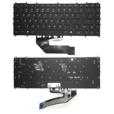 by Dell Alienware X15 R1 R2 X17 R1 R2 RGB backlit US keyboard on pcspare.com - Global Laptop Parts Center