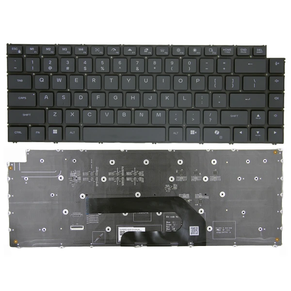 By Dell Alienware X16 R1, X16 R2, backlit US keyboard at pcspare.com — Global Laptop Parts Center