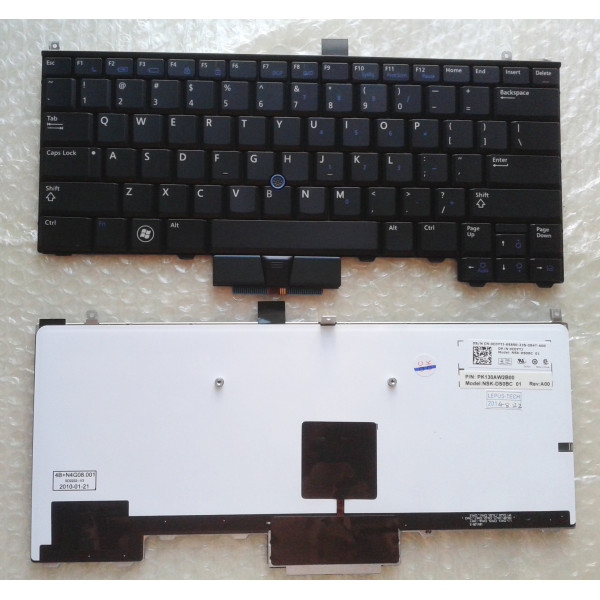 By Dell E4310 backlit US keyboard at pcspare.com — Global Laptop Parts Center