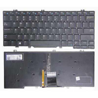 by Dell LATITUDE 5280 5288 5289 5290 7280 7290 7380 7389 7390 backlit US keyboard on pcspare.com - Global Laptop Parts Center