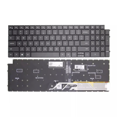 Dell Latitude 3520 3525 E3520 P108F 16Plus 7610 negru backlit US tastatură