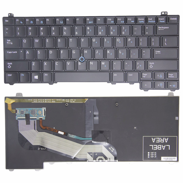 By Dell Latitude E5440 US клавиатура at pcspare.com — Global Laptop Parts Center