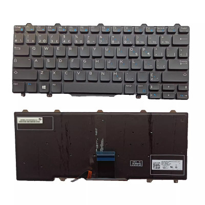 Dell Latitude E7250 E5250 03WN15 backlit Canadian French CF keyboard