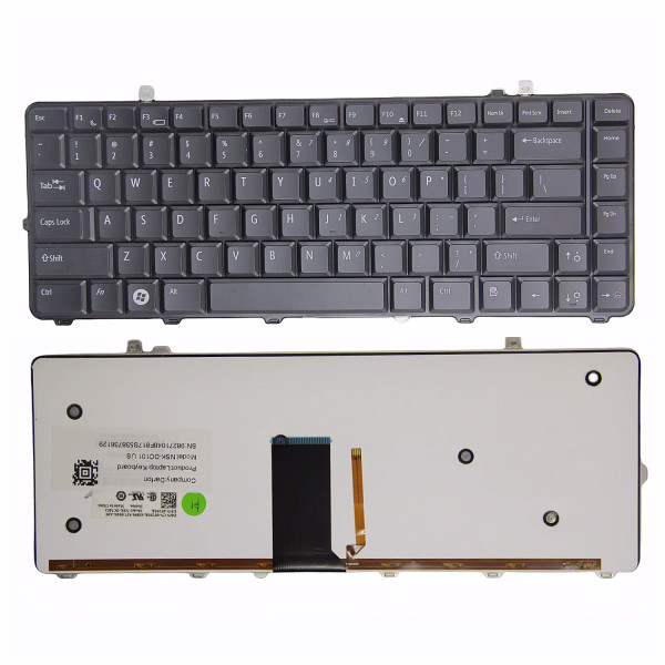 By Dell 1535 1536 1537 1435 1555 PP33L PP39L PP24L retroiluminado teclado original de EE.UU. at pcspare.com — Global Laptop Parts Center