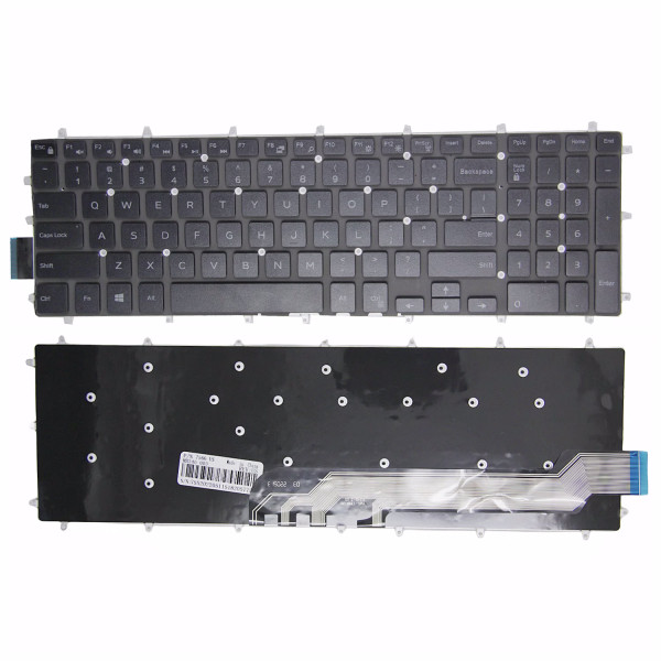 By Dell 3581 3582 3583 5581 5582 5583 3572 3578 7577 5565 preto teclado dos EUA OEM at pcspare.com — Global Laptop Parts Center