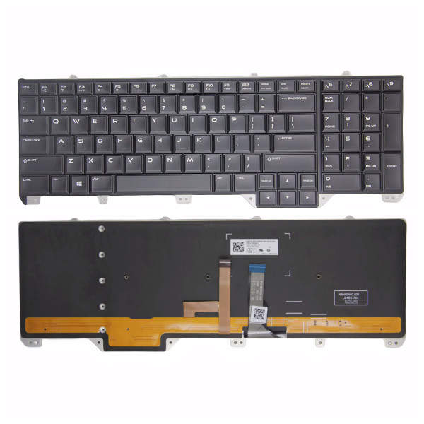 By Dell Alienware 17 R2 R3 P43F Series Backlight US-Tastatur at pcspare.com — Global Laptop Parts Center