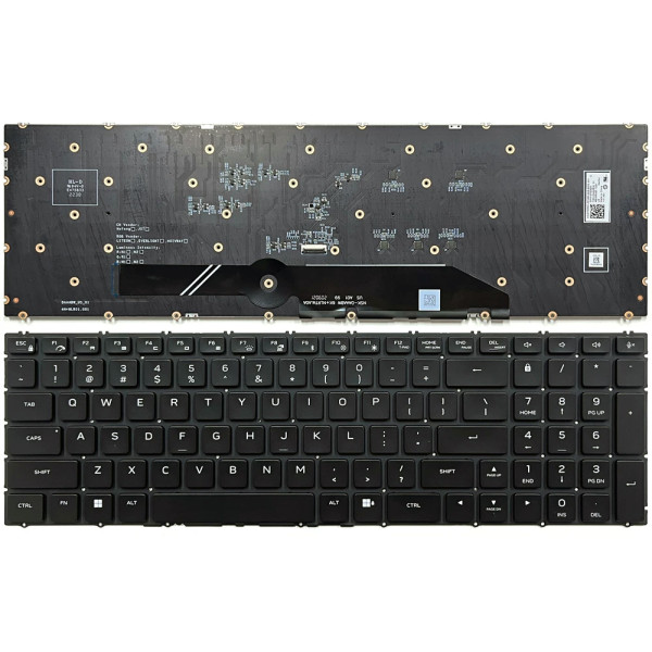 By Dell Alienware M18 R1, M18 R2, Gaming P51E RGB backlit teclado EUA at pcspare.com — Global Laptop Parts Center
