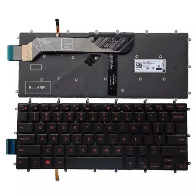 Dell Inspiron 7460 7466 767 đỏ đánh dấu bàn phím OEM