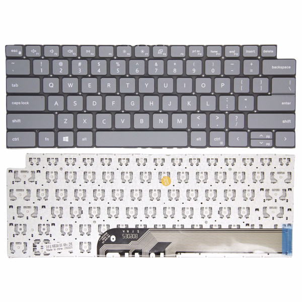 By Dell Inspiron 5410 5415 5418 5420 5425, Vostro 13 5310 5320 5410 5415 gray US keyboard OEM at pcspare.com — Global Laptop Parts Center