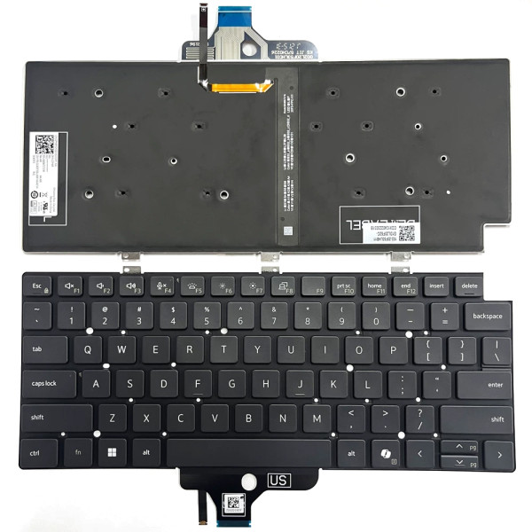 By Dell Latitude 3340, 3340 2-в-1 2023, P167G, P168G, подсветка клавиатуры США AI at pcspare.com — Global Laptop Parts Center