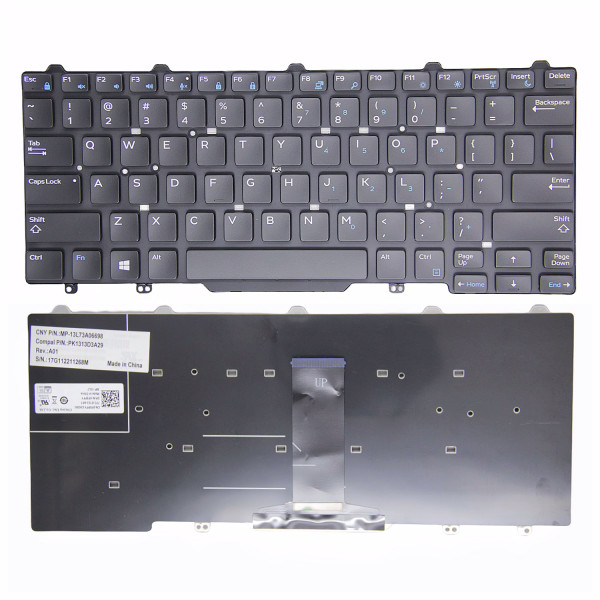 By Dell Latitude 3340 3350 E3340 E5450 E5470 E7450 E7470 US keyboard original at pcspare.com — Global Laptop Parts Center