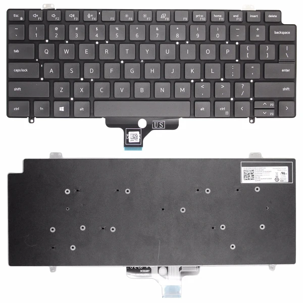 By Dell Latitude 7410 US keyboard original at pcspare.com — Global Laptop Parts Center