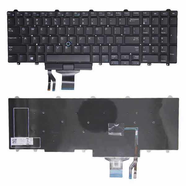 By Dell Latitude E5550 E5570 E5580 E5590 E5591 7710 P48F US-Tastatur at pcspare.com — Global Laptop Parts Center