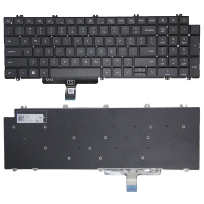 by Dell Precision 3581, 7670, 7770, 7680, 7780, 3570, 3571, 3580, US keyboard on pcspare.com - Global Laptop Parts Center