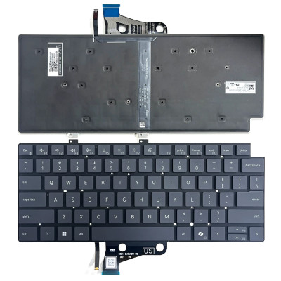 by Dell Pro Max 14 MC14250, MC14255, P196G, teclado dos EUA retroiluminado on pcspare.com - Global Laptop Parts Center