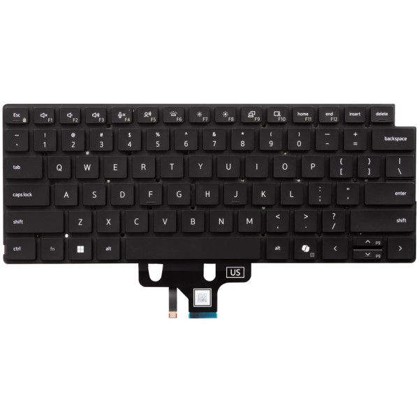 By Dell Pro Precision 5 14S PW514260 PW514265 backlit US keyboard black at pcspare.com — Global Laptop Parts Center