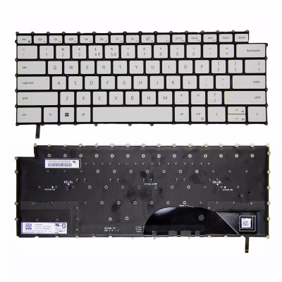 Dell XPS 9500 9510 9700 9710 9720 9730 P92F teclado blanco retroiluminado de EE.UU.