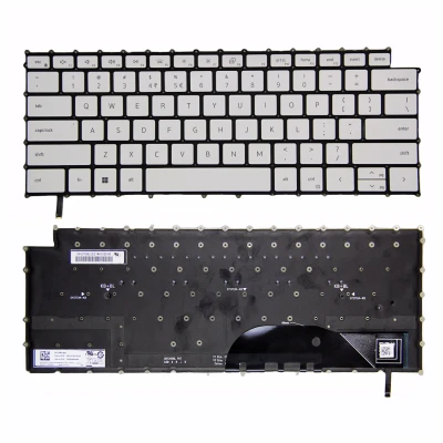 by Dell XPS 9500 9510 9700 9710 9720 9730 P92F белая подсветка клавиатура США on pcspare.com - Global Laptop Parts Center