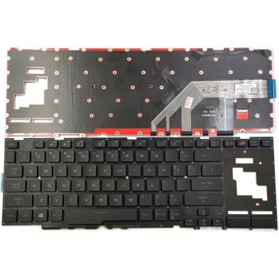 Asus ROG Mutterschiff GZ700 Series RGB hintergrundbeleuchtete US-Tastatur