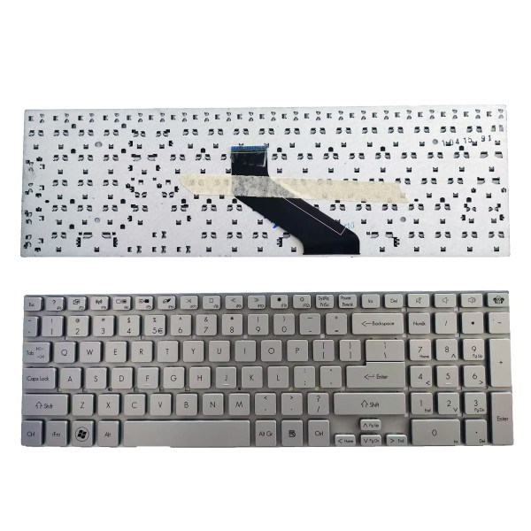 By Gateway NV52L NV56R NV55S NV57H NV76R NV77H NE76R plata teclado US at pcspare.com — Global Laptop Parts Center