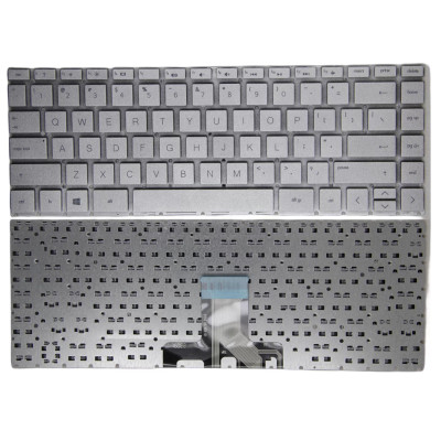 HP 14-CK 14T-CK 14CD 14M-CD 14Q-CD 14T-CD 14-CD 14-CF 14S-CF 14T-CF US keyboard silver OEM