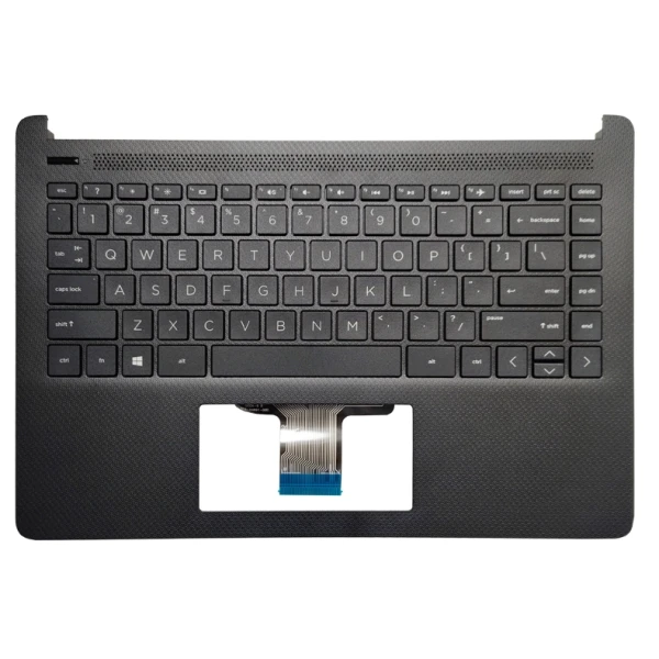 By HP 14-DQ, 14-FQ, 14S-FR, TPN-Q221, TPN-Q242, tastatură americană palmest negru at pcspare.com — Global Laptop Parts Center
