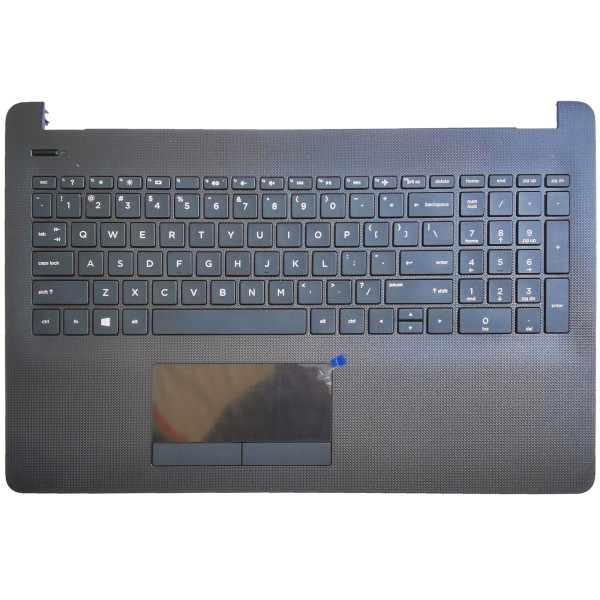 By HP 15-BS, 15-BW, 15-BU, TPN-C129, TPN-C130, 250 G6, 925010-001, teclado americano palmrest black grid at pcspare.com — Global Laptop Parts Center