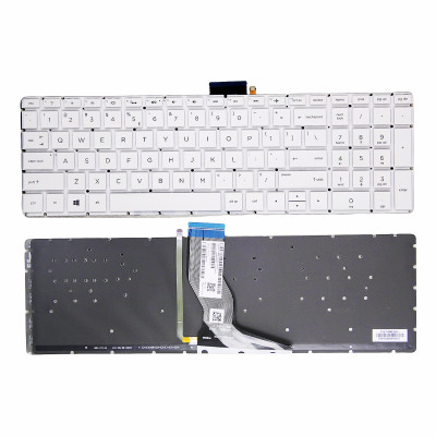 HP 15-EF 15Q-DY 15-BR 15S-ER 15S-FR 15S-EQ 15S-FQ white backlit US keyboard
