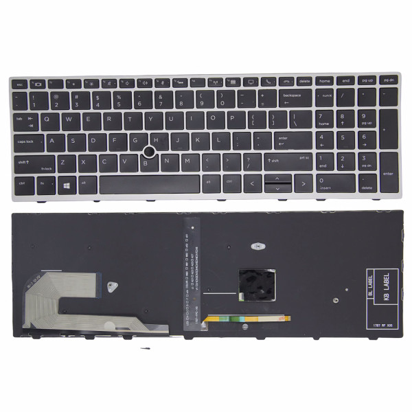 By HP EliteBook 855 850 G5 G6 750 755 G5 Zbook 15U G5 G6 с подсветкой трекпоинта клавиатура US at pcspare.com — Global Laptop Parts Center