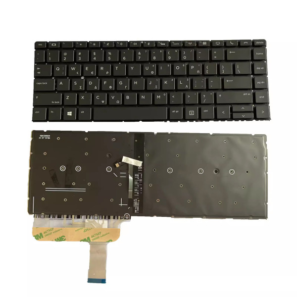 By HP EliteBook 1040 G4 1040 G5 black backlit Greek GK keyboard at pcspare.com — Global Laptop Parts Center