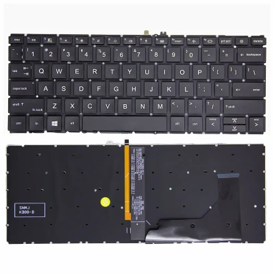 HP EliteBook 735 G7 G8, 830 G7 G8, 835 G7 podsvícená klávesnice US