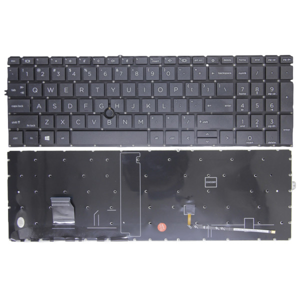 By HP EliteBook 850 G7 G8, 855 G7 G8, 750 G7 G8, 755 G7 G8, Zbook Firefly 15 G7 G8 clavier américain at pcspare.com — Global Laptop Parts Center