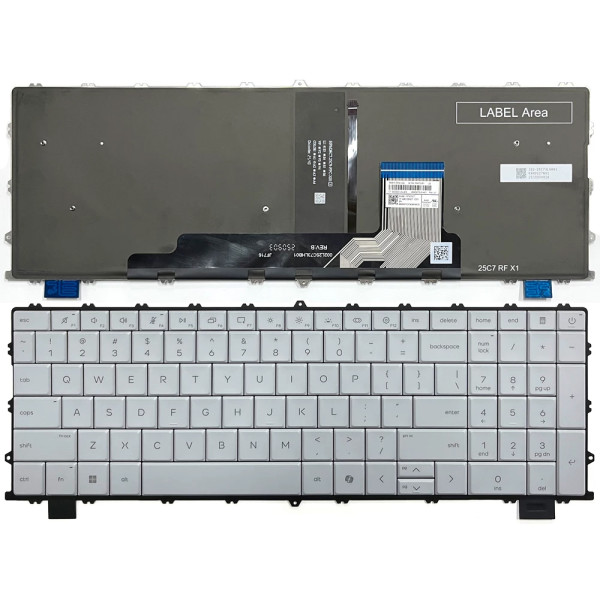 By HP OmniBook X 17.3 Zoll 17-de 17t-de Hintergrundbeleuchtung US-Tastaturversion A at pcspare.com — Global Laptop Parts Center