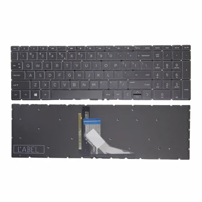by HP PAVILION X360 15-DQ ,17-CD, 17T-CD, 17-CE, 17T-CE, 17M-CE, 17G-CR, keycap de cristal backlitted US tastatură on pcspare.com - Global Laptop Parts Center