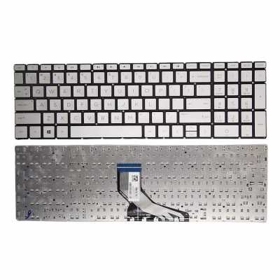 HP ENVY X360 15-CN, 15M-CN, 15T-CN, 15-CP, 15M-CP, 15Z-CP, strieborná US klávesnica