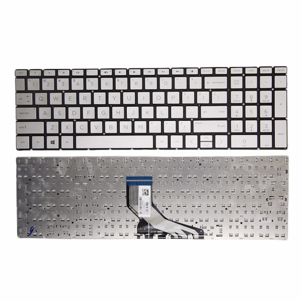 By HP PAVILION gaming 15-CX 15T-CX silver US keyboard at pcspare.com — Global Laptop Parts Center