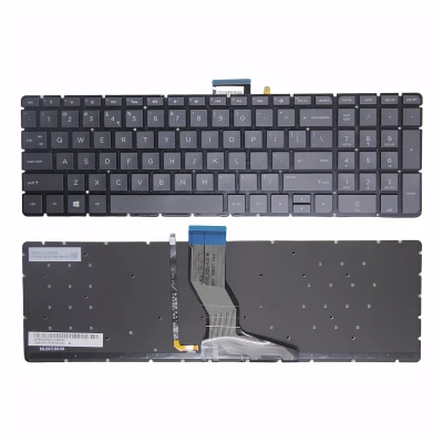 HP Pavilion 15-AB 15T-AB 15Z-AB 15-AE 15T-AE 15-AH 15-AN 15-AK claviatură neagră cu backlit-uri SUA