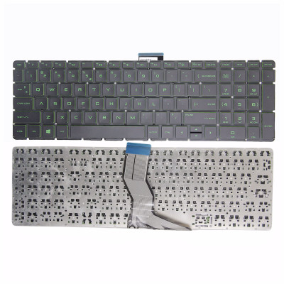 HP Pavilion 17-W 17T-W green US keyboard