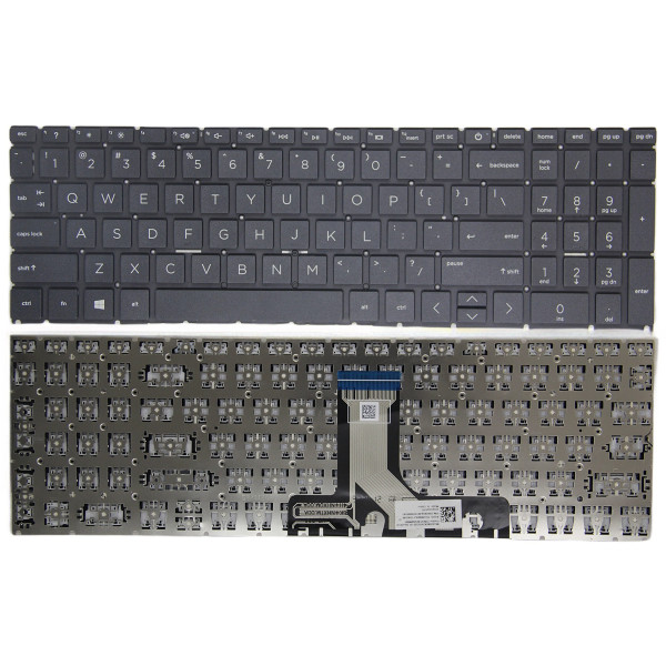By HP Pavilion Plus 16-AB, 16T-AB, 16-AB0000, 16-AB1000, teclado negro de EE.UU. pregunta F1 at pcspare.com — Global Laptop Parts Center