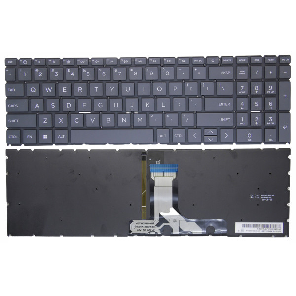 By HP Pavilion مضاف زائد 16-AB, 16T-AB, 16-AB0000, 16-AB1000, لا يُغيت US keyboard F1 # أنا لا أَستطيعُ أَنْ أَعْرفَ # at pcspare.com — Global Laptop Parts Center