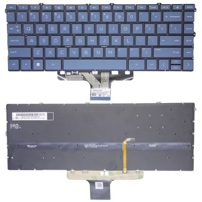 HP Pavilion x360 14-EP, 14T-EP backlited ASV tastatūra