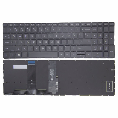 HP ProBook 450 G8 G9, 455 G8 G9, 650 G8 G9 G10, 655 G8 G9 G10 retroiluminado teclado dos EUA