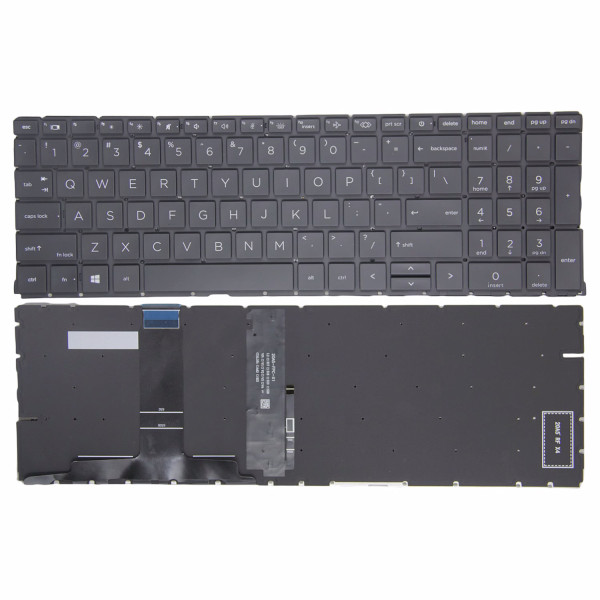 By HP ProBook 450 G8 G9, 455 G8 G9, 650 G8 G9 G10, 655 G8 G9 G10 задняя подсветка клавиатуры США at pcspare.com — Global Laptop Parts Center