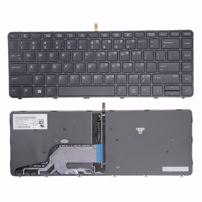 HP Probook 430 G3 G4, 440 G3 G4, 445 G3, 640 G2 G3, 645 G2 G3, teclado de retroiluminado original del teclado estadounidense