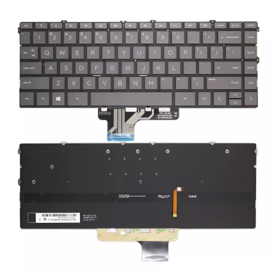 HP Spectre X360 13-AW TPN-Q225 13-aw2042TU teclado americano retroiluminado