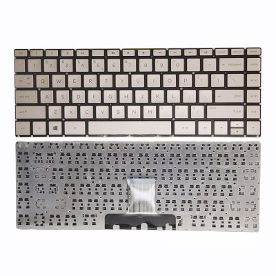 HP TPN-W131 TPN-W139 TPN-I131 TPN-I132 TPN-I136 gold US keyboard